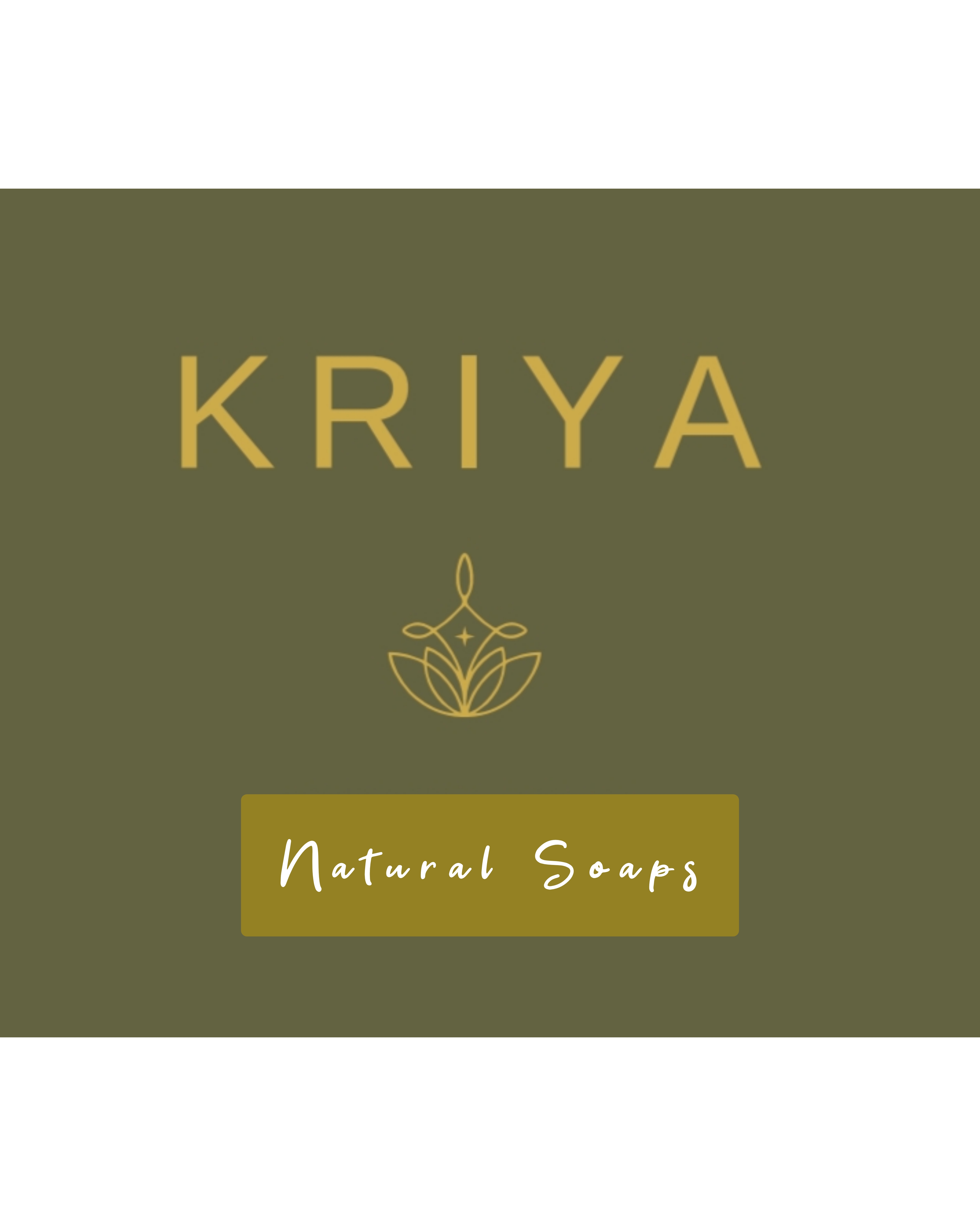 KRIYA natural soaps